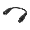 Cable Adaptador de CC 2.1 a Cabeza Hueca Cable de Alimentación CC 2.1 Cabeza Recta Cabeza Giratoria Cable Adaptador de Metal Engrosado Accesorios