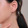 Pendientes de Plata de Ley 925 con Diseño de Joker de Moda Japoneses y Coreanos, Diseño de Nicho Ins, Estilo Mori Simple, Pendientes Frescos, Venta al por Mayor