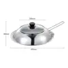 Tapa Anti-Salpicaduras de Acero Inoxidable para Olla de Aceite para Uso Doméstico, Tapa Visible Bloqueadora de Aceite para Sartenes y Woks, Tapa Universal Anti-Derrames y Anti-Explosiones para Ollas