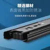 4510 riel de cajón de tres secciones engrosado de estándar nacional, accesorios de hardware, riel de deslizamiento silencioso para muebles y gabinetes