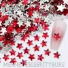 Estrella de Mar de 5 mm Zapatos Planos Populares Fondo Plano Joyería de Diamantes para Uñas Colorida Forma Especial Pentagonal Gruesa Uñas Portátiles Diamantes Venta al por Mayor