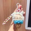 2027 Año de la Oveja Lindo Peluche de Cordero Colgante Llavero para Mochilas Juguete Decorativo Versátil Pequeño Adorno