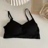 Explosiones Transfronterizas Chaleco con Almohadilla para el Pecho de Correa Fija Integrada Tirante Hilo de Belleza Espalda Ropa Interior Femenina Cómoda Transpirable Uso Interior Venda para el Pecho