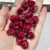 Cuentas irregulares de 16x13 mm con forma de degradado, accesorios de ropa DIY, pulsera, cadena para teléfono, cadena para bolso, colgante, accesorios para pendientes