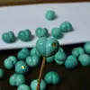 Acessórios Inlaid Coração de Pêssego Turquesa Magnesita Acessórios de Brinquedo Joias DIY E141