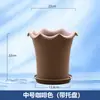 Maceta Lusur, Maceta de Plástico para Bonsái Rábano Verde, Maceta Creativa para Balcón para Cultivar Verduras y Plantas Suculentas, Maceta de Plástico Engrosada