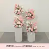 Ceremonia de Entrega de Coche Ventana Decoración de Boda Columna de Flores Arte Floral Tienda 4s Soporte de PVC de Bienvenida Columna de Papel Adornos de Decoración