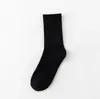 Calcetines Zobaron Negros y Blancos Grises de Color Sólido Antibacterianos Cintura Ajustable Calcetines de Media Pantorrilla Transpirables Desodorantes Casual de Negocios Estudiante Calcetines Deportivos