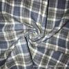 Algodão 32 Escovado Xadrez Sarja Fio Pintado Tecido Xadrez Camisa Vestido Vestuário Tecido Spot Supply