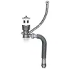 Juego de tubería de desagüe para lavabo de baño, tubería de desagüe para lavabo, sifón con retención de agua y a prueba de olores, accesorios de desagüe para lavabo
