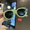 Óculos de Sol Polarizados Decorativos Infantis Festa de Aniversário Moda Menina Engraçado Pequeno Dinossauro Óculos de Sol Transfronteiriço Oval