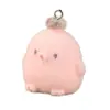 Corona de Resina con Terciopelo Colgante de Joyería de Pollo Pendientes de Animales Peludos para DIY Accesorios de Llavero de Collar