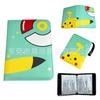 Fabricante Venta al por Mayor Transfronteriza Libro de Cartas Pokemon 4/9 Rejillas de Palacio Pokemon PU Cuero Cremallera Libro de Almacenamiento de Cartas