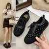 Sapatos Agan, estilo casual marrom, sapatos de solteiro retrô, sapatos femininos de cano baixo com cadarço, moda Maillard, tênis de treinamento alemão para mulheres, coleção de outono de 2026