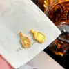 Loja de Ouro Estilo Ouro de Areia Pingente de Gelo Diamante Cubo de Açúcar Colar 2026 Luxo Leve de Ponta Nicho Feminino Pingente Atacado