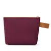 Bolsa de Lápices Simple Portátil Bolsa de Papelería de Doble Capa Bolsa de Lápices con Cremallera Bolsa de Almacenamiento Estudiante Bolsa para Labial y Monedas Bolsa Pintada a Mano