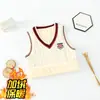 Chaleco de forro polar para niños chaleco de bebé ropa interior para niñas algodón puro para niños cálido engrosado Chaleco universitario uniforme escolar de invierno