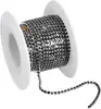 Corrente de garra de strass intensa atacado transfronteiriço pingente DIY corrente de pulseira acessórios acessórios cor 2-4 mm material