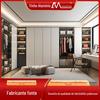 Mobiliário Todo em Alumínio Personalizado Moderno À Prova de Umidade Liga de Alumínio Guarda-Roupa Decoração para Casa Armazenamento para Quarto Guarda-Roupa de Parede Integral Closet