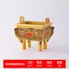 Latão Qianqiu Shengding Tripé de Cobre Tripé Adornado com Dragão Tripé de Latão Artesanato Ornamentos Decoração de Casa Atacado Dropshipping