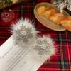 Pinza de pelo de perla y copo de nieve de otoño e invierno para mujer, pinza lateral de ambiente, pinza pequeña para flequillo, pinza de pico de pato, pasador, tocado