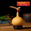 Pieza pequeña de asa de calabaza forro de hierba oro pulpa natural decoración de asa ocho tesoros colgante calabaza Wenwan pequeño giro de mano