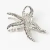 Pinza de Estrella de Mar, Nuevo Estilo Simple y Personalizado, Pinza de Tiburón en la Parte Posterior de la Cabeza, Pinza Grande para el Cabello Femenino, Pasador de Accesorios para el Cabello de Gama Alta