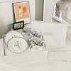 Taza y Platillo para Café Serie Jardín Granville de Ougedi Taza y Platillo Minimalista Moderno de Porcelana Hueso Tazas a Juego para Pareja y Mejor Amigo