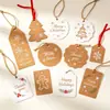 Cartões de papel personalizados feitos de papel kraft, papel couché e cartão branco com barbante e abas para pendurar, apresentando impressão colorida, hot stamping e design UV