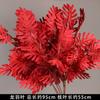Flor de simulación roja flor de fila guía de camino de boda material flor techo decoración arte floral flor falsa rojo vino flor de boda