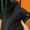 Chaleco polar para hombre, chaleco informal con hombros descubiertos, chaqueta cálida de polar para primavera y otoño, serie japonesa