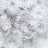 Pequeño copo de nieve navideño Decoración navideña Adornos navideños Copo de nieve no tejido