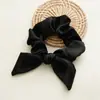 2025 Novo Laço Simples para Cabelo Estilo Primavera/Verão Faixa de Cabelo Feminina Scrunchie Elástico Versátil Disponível Agora