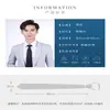Gravata Social Masculina de Negócios Preto Profissional Vermelho Casamento Noivo Estilo Coreano Preguiçosa Zíper Mãos Livres