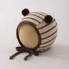 Gorros Coreanos para Bebé Qiunan 2026 Primavera y Otoño Bloqueo de Color para Recién Nacido Protección para Orejas Gorros para Bebé Venta al por Mayor