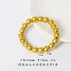 Fuerte Retención de Color Cuentas de Barril Estilo Antiguo Oro Arena Accesorios DIY Cuentas Sueltas Cuentas Antiguas Pulseras para Hombres y Mujeres Collares Joyería