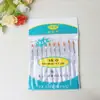 Pincel de lábios com tampa mini portátil maquiagem batom pincel de cor labial acrílico transparente pelo curto pincel de maquiagem