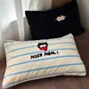 Conjunto de 2 Fronhas de Lã de Leite para Inverno Novo Adicionado Inverno 2026 Lã Coral Lã Cobertura para Travesseiro de Adulto 48x74