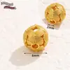 Cuentas Espaciadoras Perforadas Estilo Chino Chapadas en Cobre Antiguo Oro de 18 Quilates Cuentas Sueltas Colgante Pequeño Pulsera DIY Collar Accesorios de Joyería Decoración Colgante