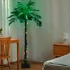 Amazon Mais Vendido Atacado Luminoso Coqueiro Exterior À Prova d'Água Luz de Palmeira Luz Decorativa de Jardim Luz de Árvore