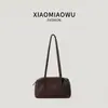 Bolsa Boston Padrão Lichia Coreano Outono/Inverno Nova Moda Retrô Para o Trabalho Sensação de Luxo Bolsa de Ombro Único Versátil Feminina