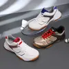 Zapatillas de Bádminton Transfronterizas, Zapatos de Hombre, Zapatillas Transpirables de Tenis de Mesa, Zapatos Antideslizantes que Absorben los Golpes para Mujer, Zapatos de Competición y Entrenamiento, Zapatillas de Tenis para Adultos