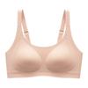 Roupa íntima feminina sem rastros, anéis sem aço, pequeno peito, coleta e ajuste de parammary, anti-flacidez, ajustável, tipo colete, sutiã esportivo de látex