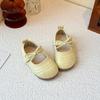 Zapatos de Cuero para Niñas 2025 Primavera y Otoño Nuevos Zapatos para Niños Zapatos de Princesa para Niñitas Zapatos de Suela Blanda Zapatos Tipo Gorro Zapatos Individuales para Bebé Modernos
