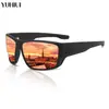 Gafas de sol a prueba de viento de nuevo estilo transfronterizas para correr y conducir, de moda para hombres y mujeres, Gafas de sol deportivas polarizadas para ciclismo transfronterizas al por mayor