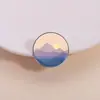 Broche de Personalidad Creativa Europea y Americana Forma de Estrella Dorada de Cinco Puntas Transfronterizo Dibujos Animados Simple Peculiar Accesorios Metálicos Insignias Venta al por Mayor