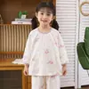 Roupas Fofas para Casa para Bebês Meninas, Shorts de Manga Curta, Roupas com Ar Condicionado Estilo Princesa, Conjunto de Pijama Infantil, Roupas Finas de Verão