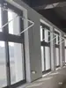 Abrelatas de ventana abatible manual para evacuación de humos y fuego, abreventanas de apertura exterior superior o inferior manual