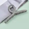 Pinza para el pelo de Cross esmerilado estilo coreano ins para Otoño e Invierno Pinza Elegante Pinza de Acrílico Color Caramelo Simple Accesorios para el Cabello