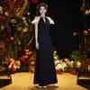 Vestido tomara-que-caia para noiva, longo sereia para recepção, festa de regresso à escola, cerimônia de maioridade, anfitriã, vestido justo para mulheres